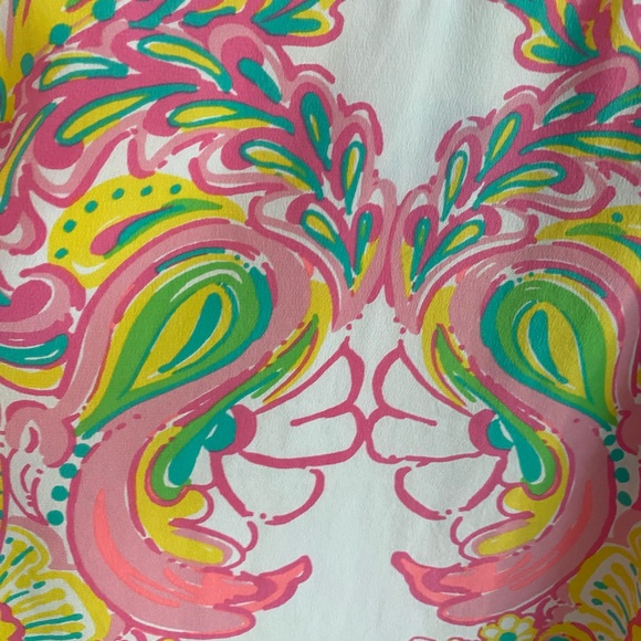 Lilly Pulitzer, Small, White and Pink Dress - Picture 5 of 8